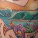 Tattoos - Color Dolphin Tattoo - 61941
